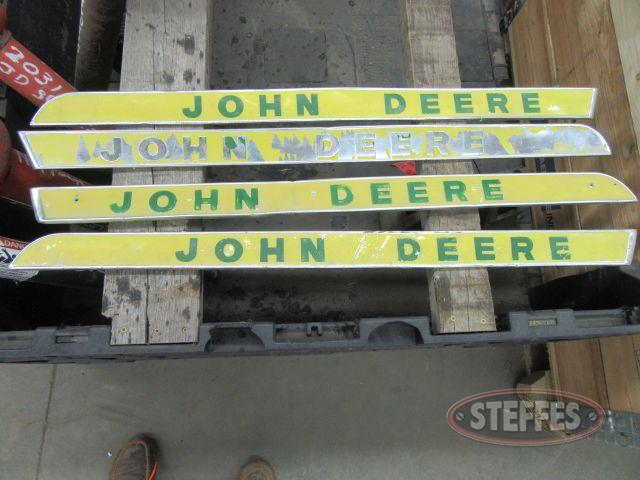 (2) Sets of left - right side logo panels for John Deere 10-20 Series,_0.JPG